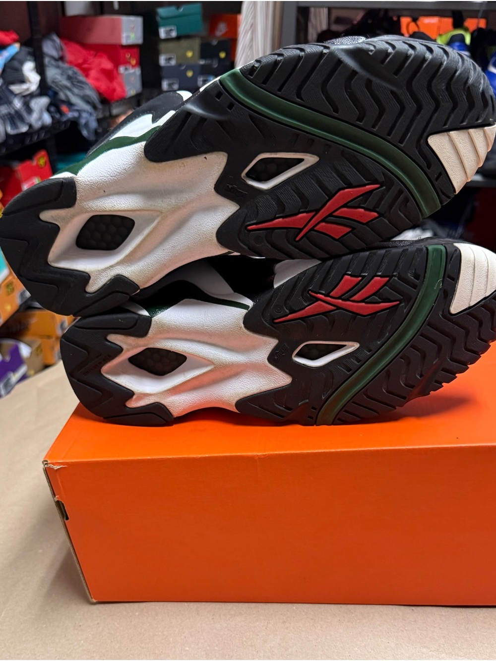 Reebok Kamikaze 2 Retro Sonics 2020 Mens Size 11.5 Basketball Shoes Rare! View 5